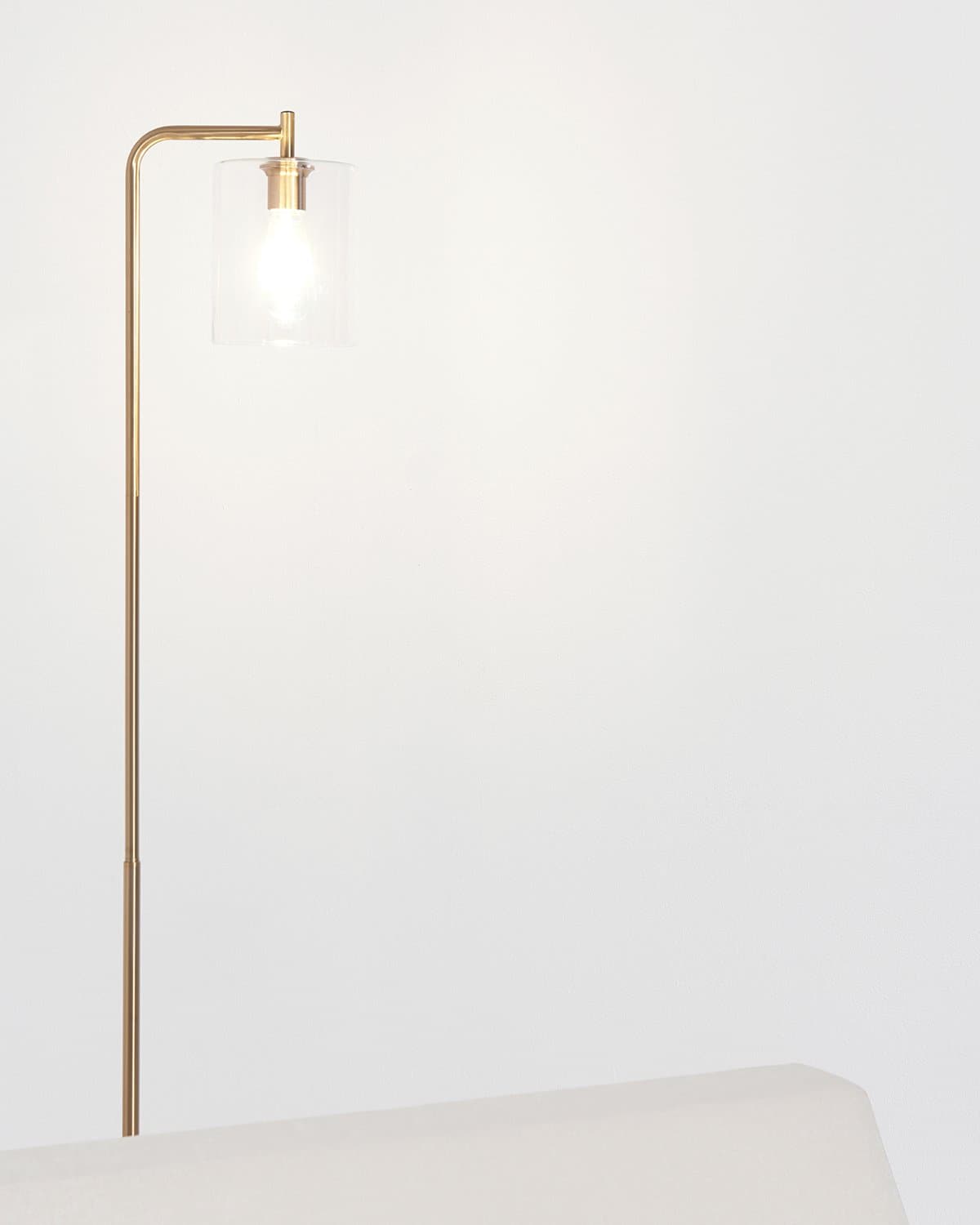 Vloerlamp Messing Modern Glas LED 168cm Minimalistische Staande Lamp Woonkamer