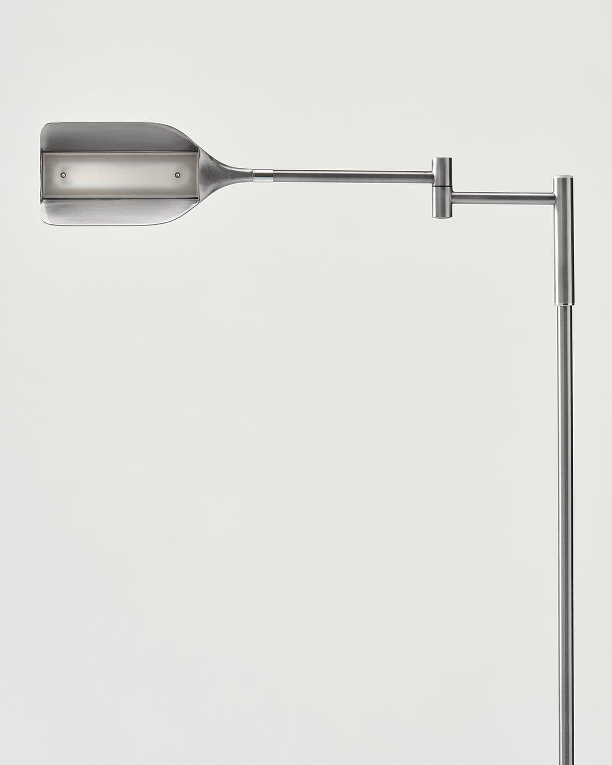 Vloerlamp LED Blad Design Minimalistisch 135cm Dimbaar Metaal | Restfield