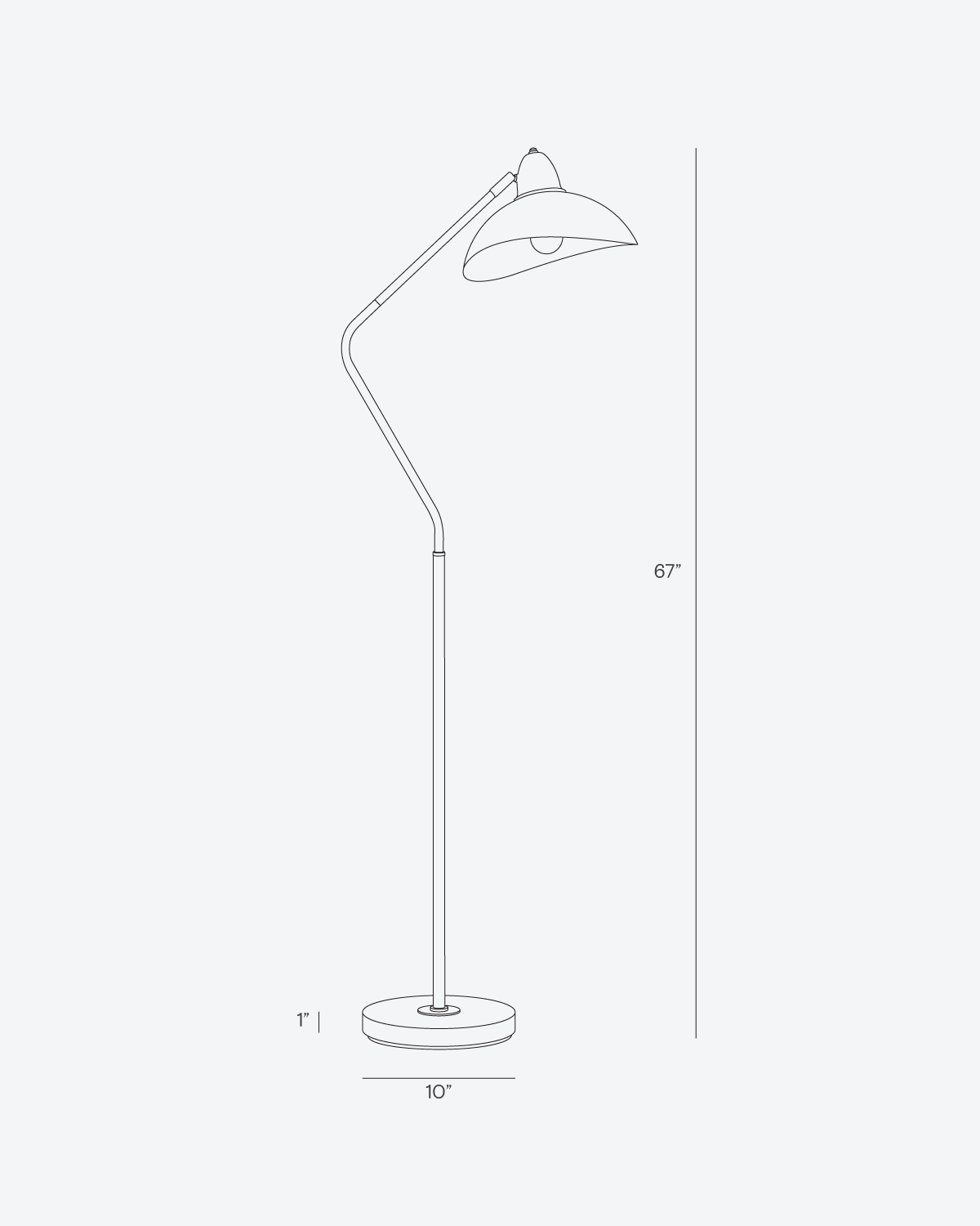 Vloerlamp Asymmetrisch Design LED Zwart Goud 173cm Staande Lamp Woonkamer Modern