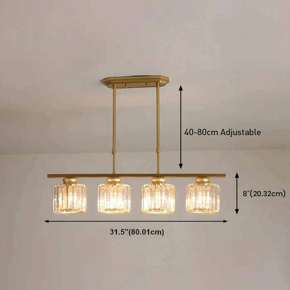 Hanglamp Eettafel Glas Zwart Goud 3 Of 4 Lichts E27 Modern | Restfield
