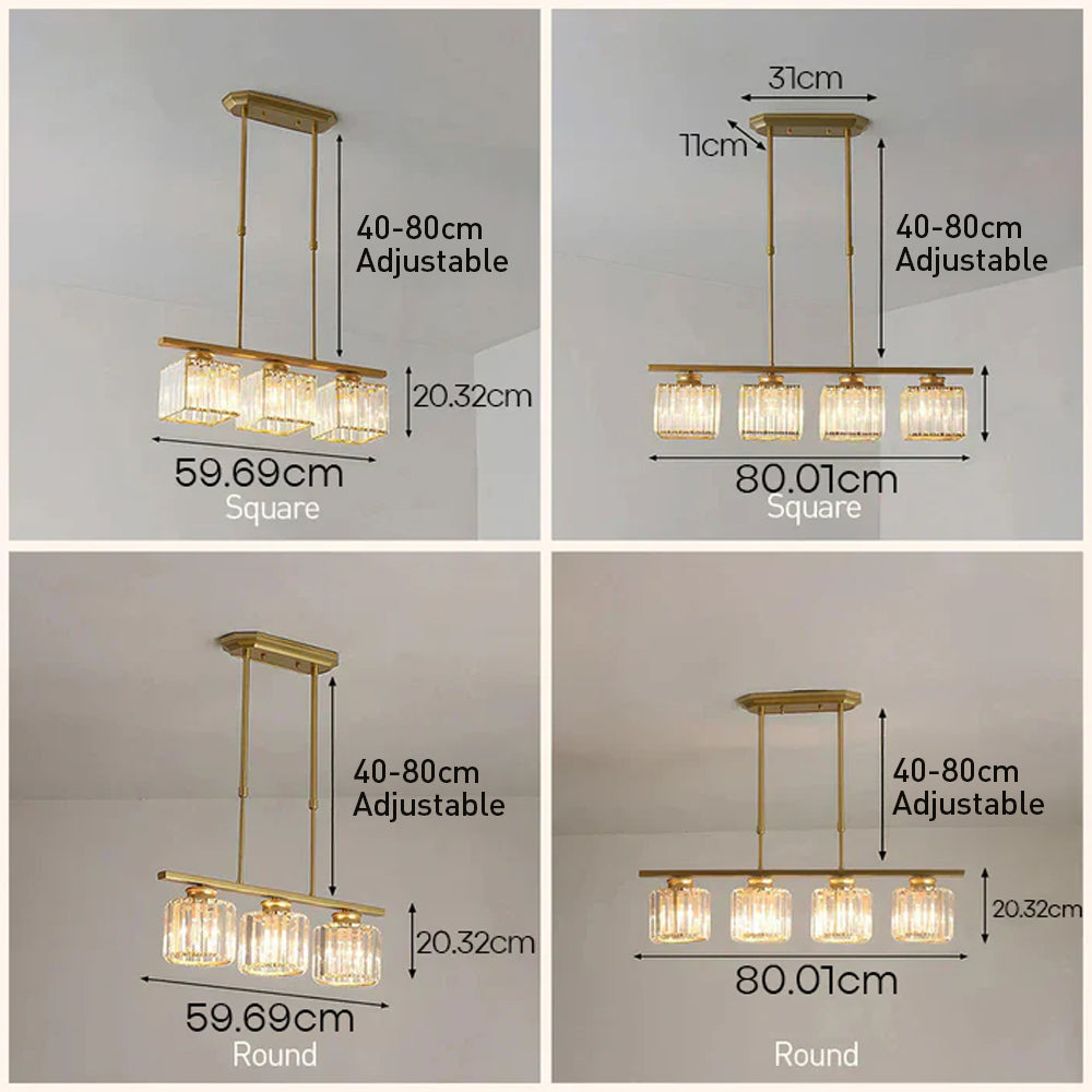 Hanglamp Eettafel Glas Zwart Goud 3 Of 4 Lichts E27 Modern | Restfield