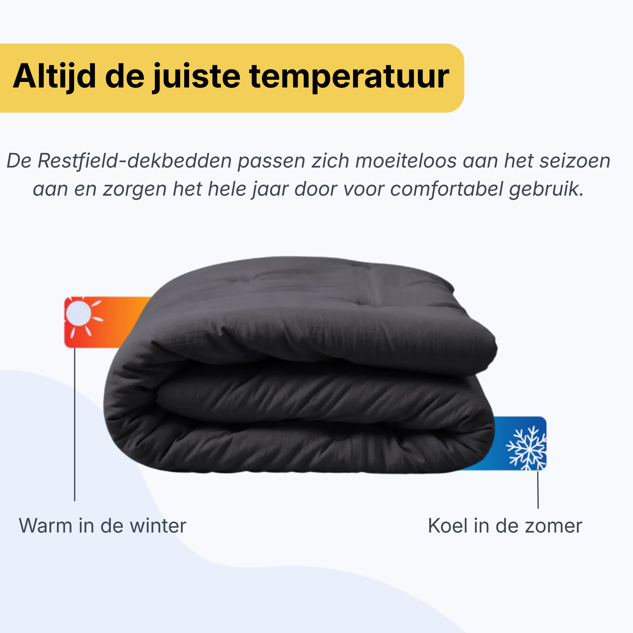 Restfield Sendai Cozy Wasbaar Dekbed