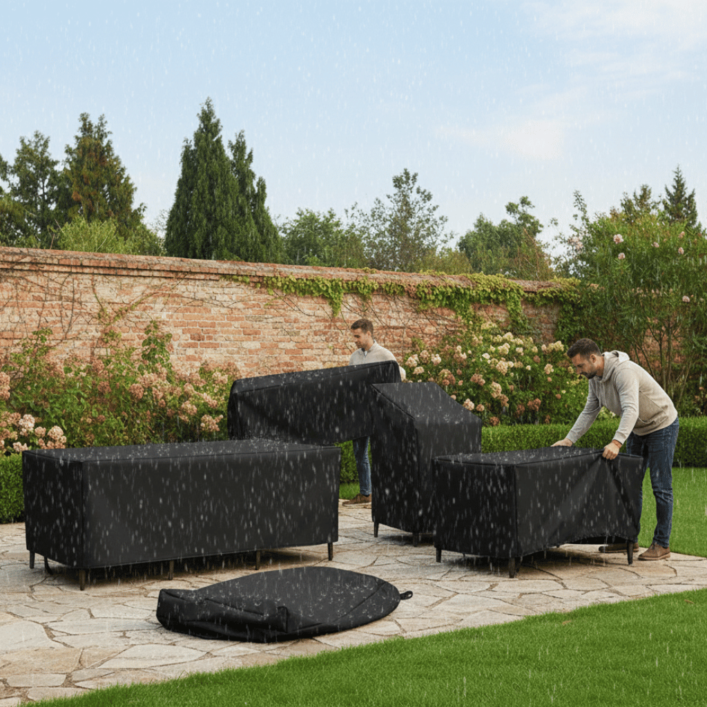 Tuinmeubelhoes Allweather – Waterdicht & UV-Bestendig voor Buitenmeubels | Restfield