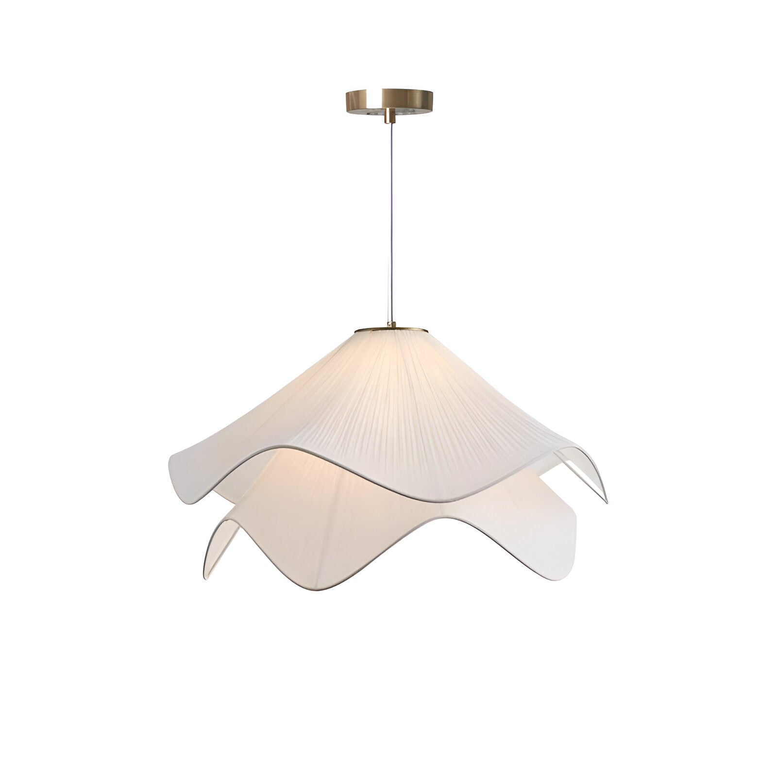 Hanglamp Japandi Stof Rond Scandinavisch Design E27 40-80cm Warm Licht | Restfield