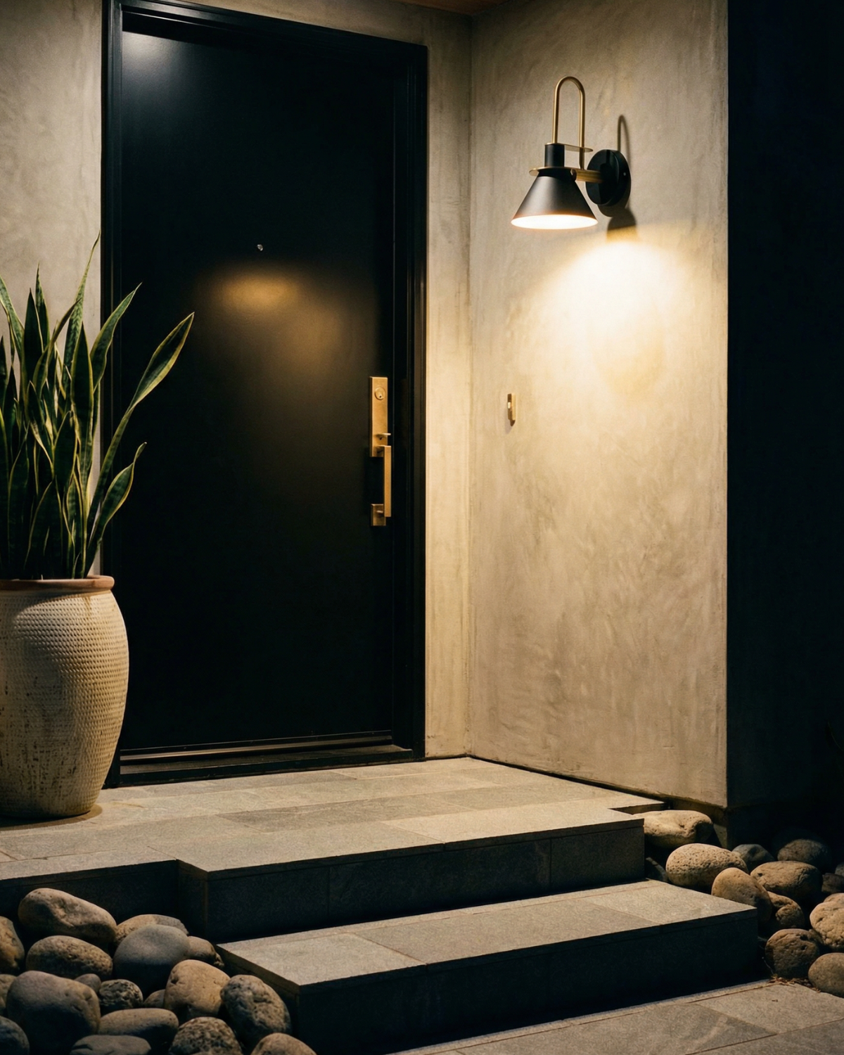 Moderne wandlamp van travertin en hout met warm wit licht – minimalistische design muurlamp voor woonkamer en slaapkamer | Restfield