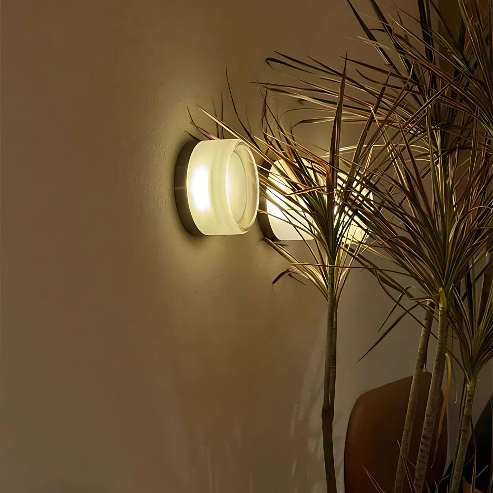 Wandlamp Met Sensor LED Dimpled Acryl Modern Nachtlamp 13,5cm | Restfield