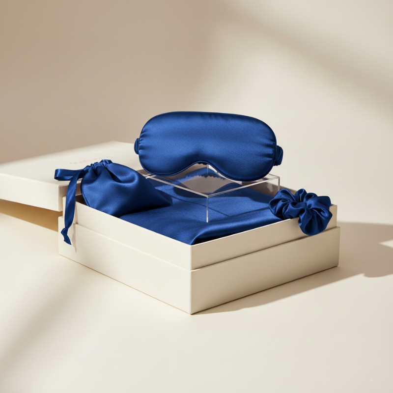 Restfield | Sleep Ritual Set – Oogmasker, Kussensloop & Haaraccessoires