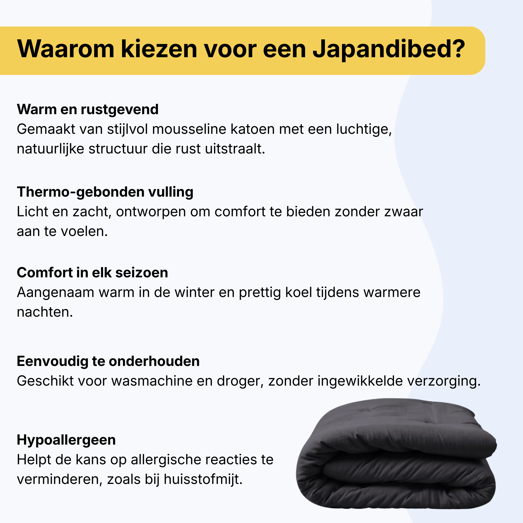 Restfield Sendai Cozy Wasbaar Dekbed