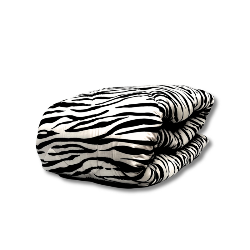 Restfield | 2-in-1 Dekbed Zonder Overtrek – Zebraprint – All Season