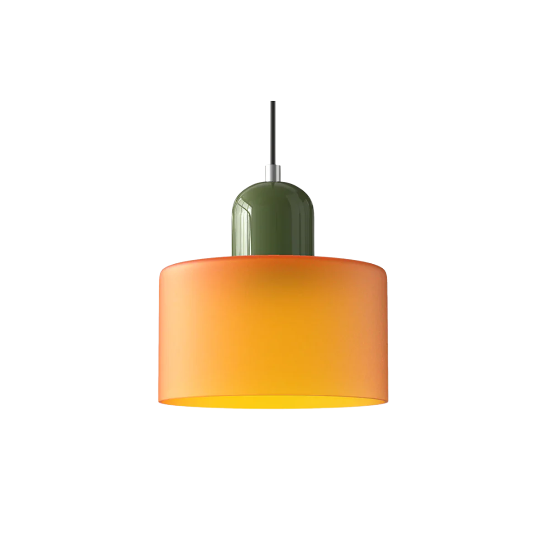 Restfield | Lismeno Retro Hanglamp – Glazen Hanglamp met Warm Licht voor Eettafel, Keuken & Woonkamer