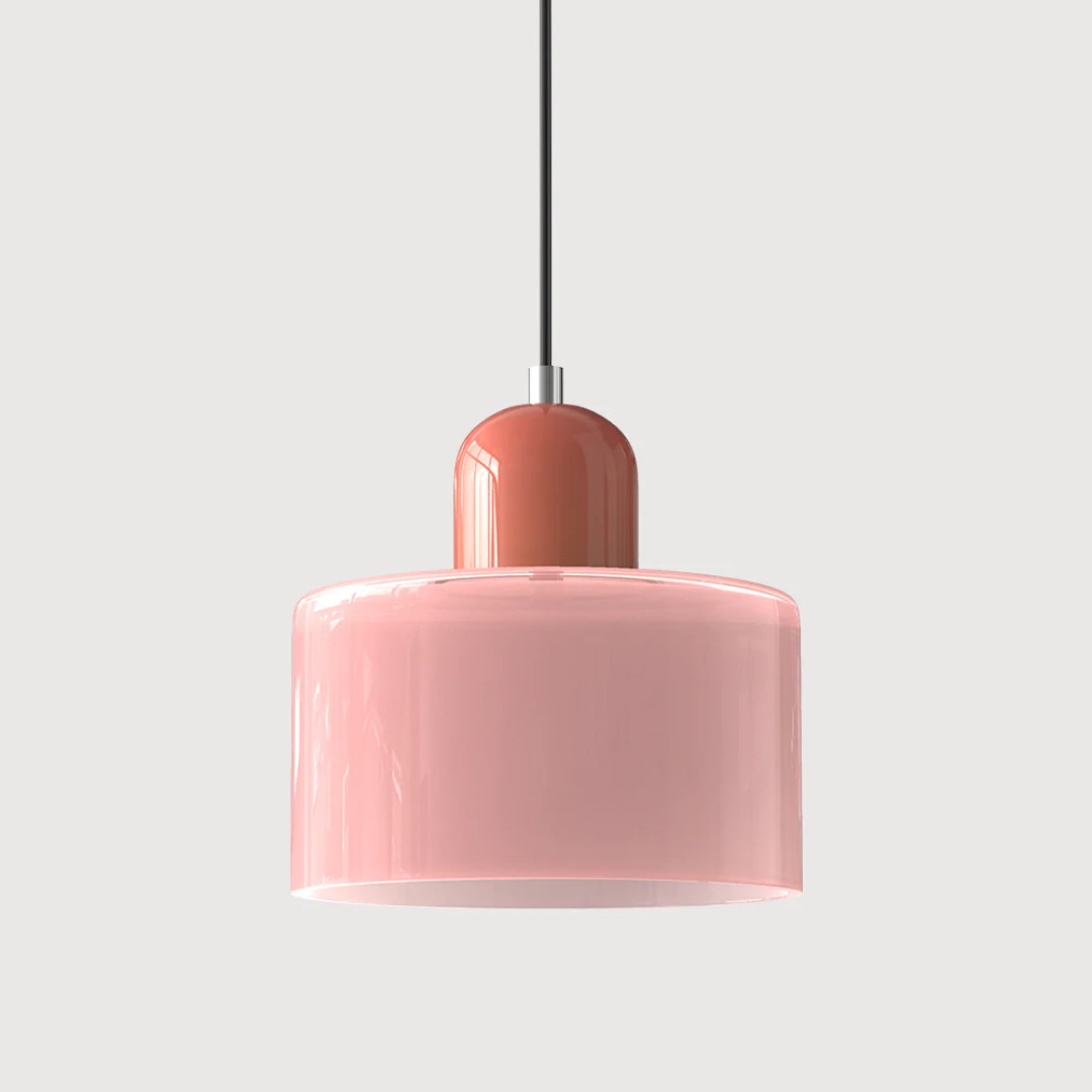 Restfield | Lismeno Retro Hanglamp – Glazen Hanglamp met Warm Licht voor Eettafel, Keuken & Woonkamer
