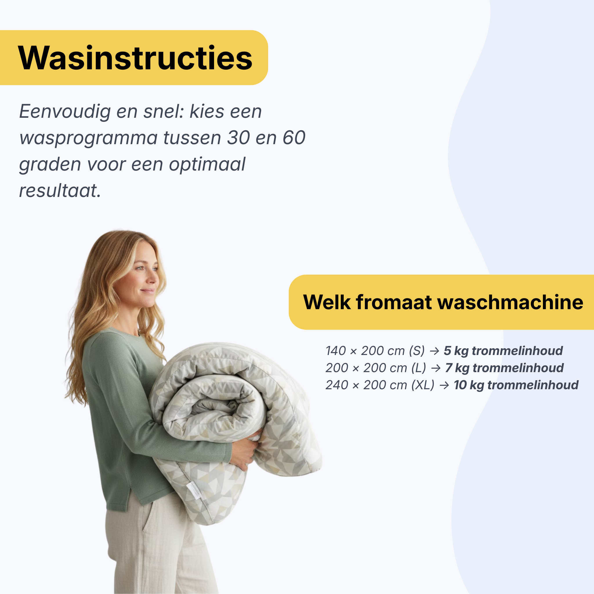 Restfield Sendai Cozy Wasbaar Dekbed