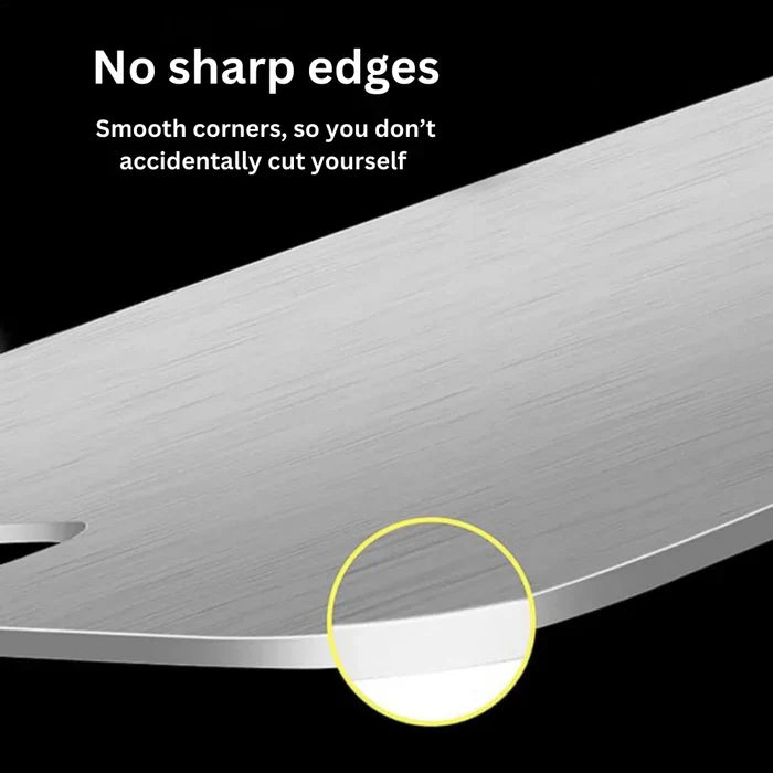 RVS Snijplank Van 100% 201 Roestvrij Staal Voor Hygiënisch En Duurzaam Keukengebruik | Restfield professionele eenvoud in uw keuken
