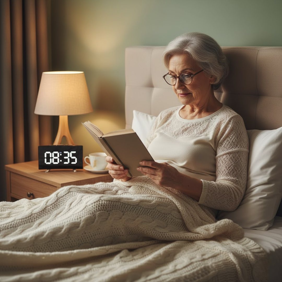 Digitale LED Wekker met Gebogen Display – Automatische Lichtregeling & Groot Scherm | Restfield