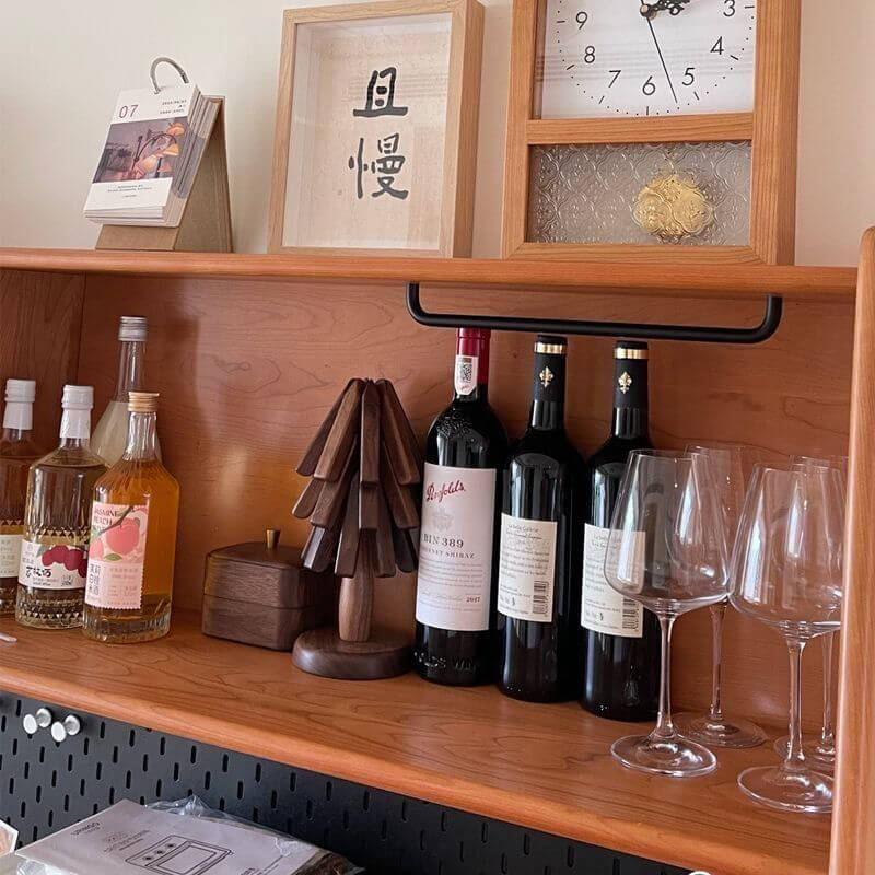 Pannenonderzetter Walnoot Houten Boom Design 10x25cm Tafelbescherming | Restfield