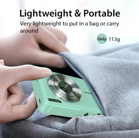 Digitale Camera Retro Vintage 1080p Compact Draagbaar Nostalgisch Ontwerp | Restfield