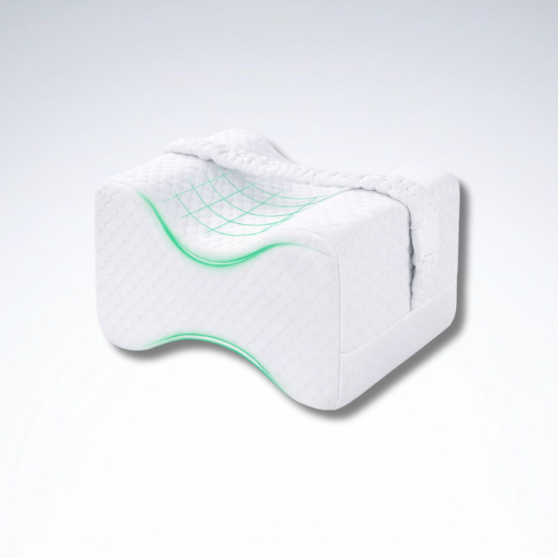 Restfield | Zijslaap kniekussen (met band)