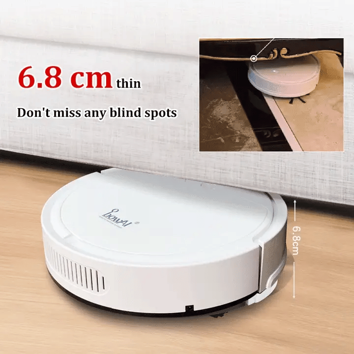 Slimme robotstofzuiger met zuig- en dweilfunctie voor dagelijks schone vloeren | Restfield