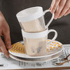 Koffiekop Met Spiegel Reflectie Schotel Keramiek Design Set | Restfield