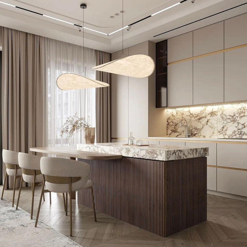 Hanglamp Japandi Handgeweven Zijde Wit Ø40 Ø60 Ø80 Slaapkamer Eetkamer | Restfield