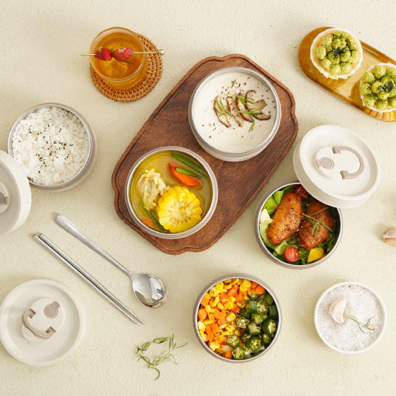 Thermische Lunchbox – Warmhoud Lunchbox van RVS voor Werk, School & Onderweg | Restfield