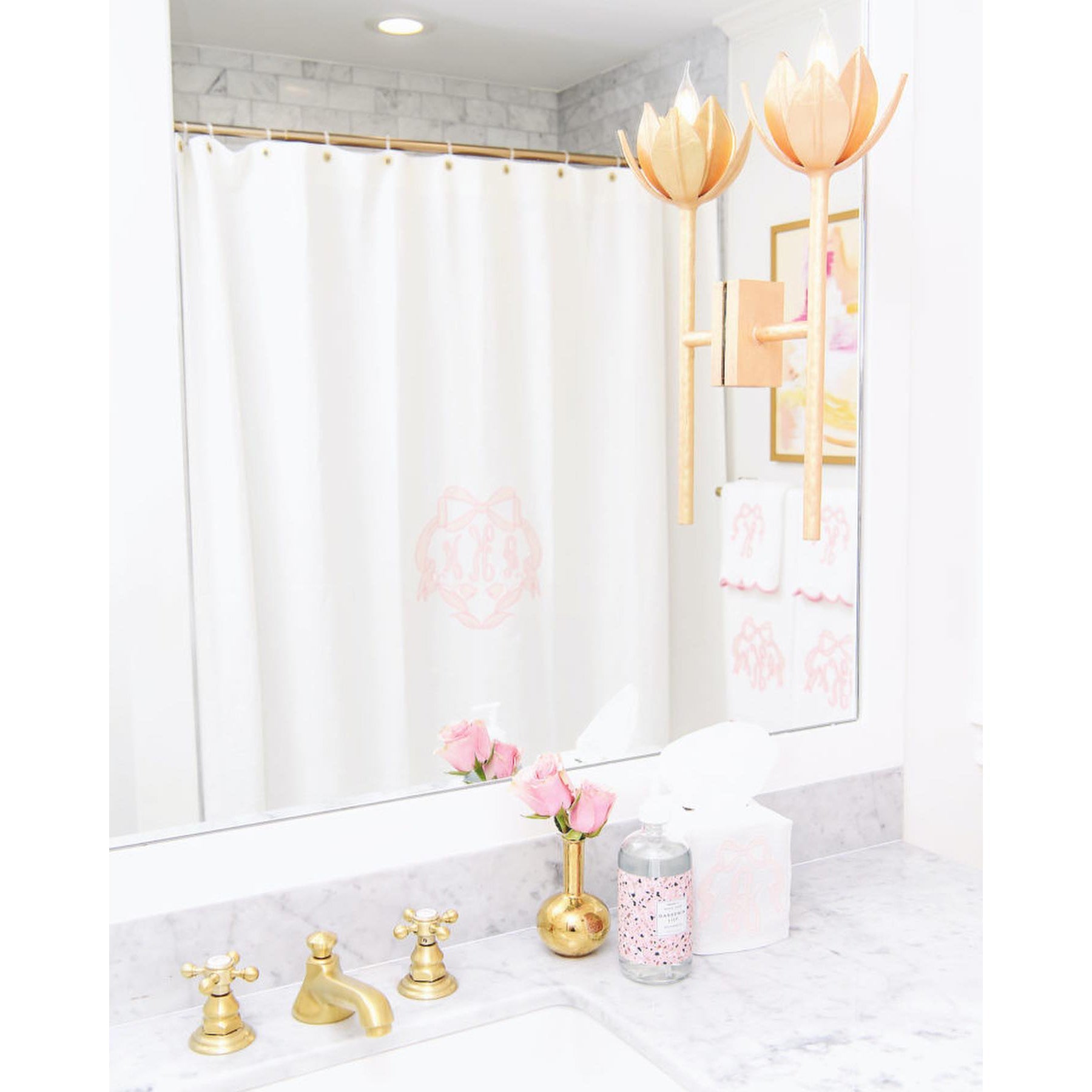 Design Wandlamp met Bloemvorm in Messing en Gips – Artistieke Wandverlichting Geïnspireerd op Giacometti voor Woonkamer en Hal | Restfield