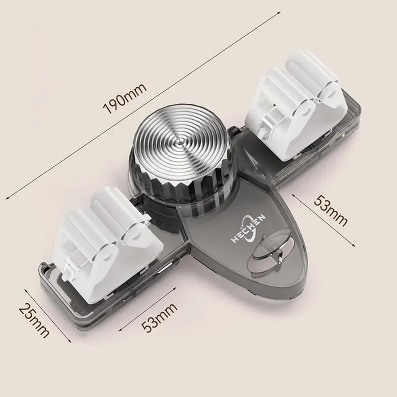 Wandhouder Voor Bezem En Mop Zonder Boren Met Sterke Zuignap En Verstelbare Hoek Voor Badkamer Keuken En Berging | Restfield