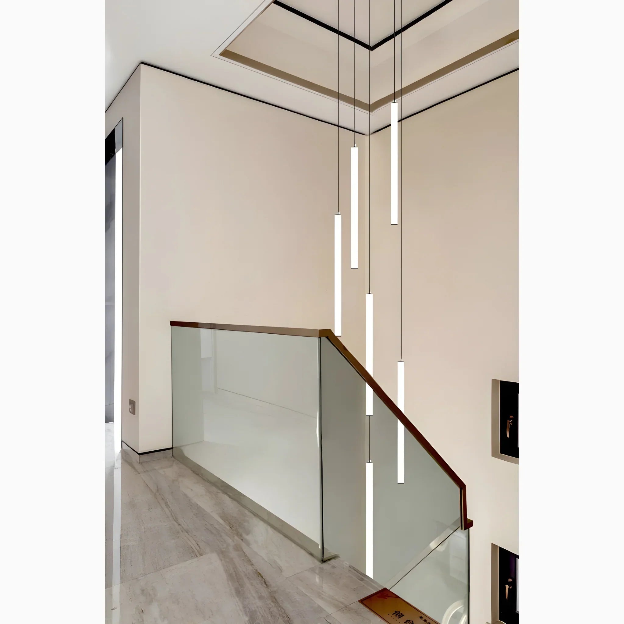 Trap Hanglamp Hoog Plafond Spiraal LED Meerdere Lichts Modern | Restfield