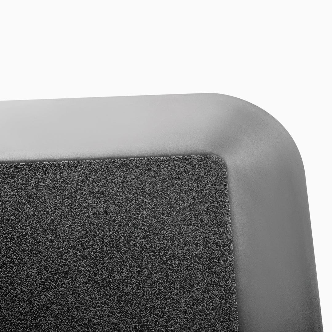 Anti-Vermoeidheidsmat Staand Bureau Zwart PU Schuim Ergonomisch Antislip 4 Maten