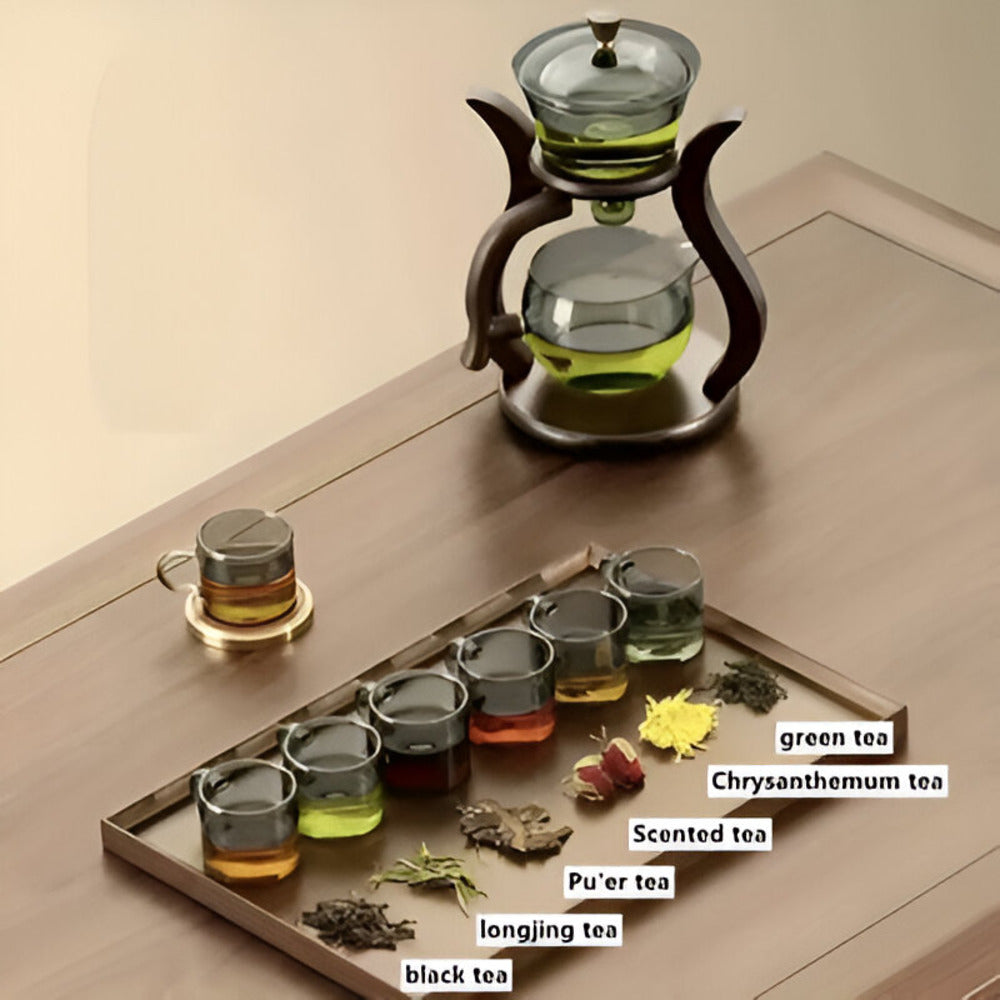 Glazen Theepot Met Theefilter Magnetisch Druipsysteem 600ml | Restfield