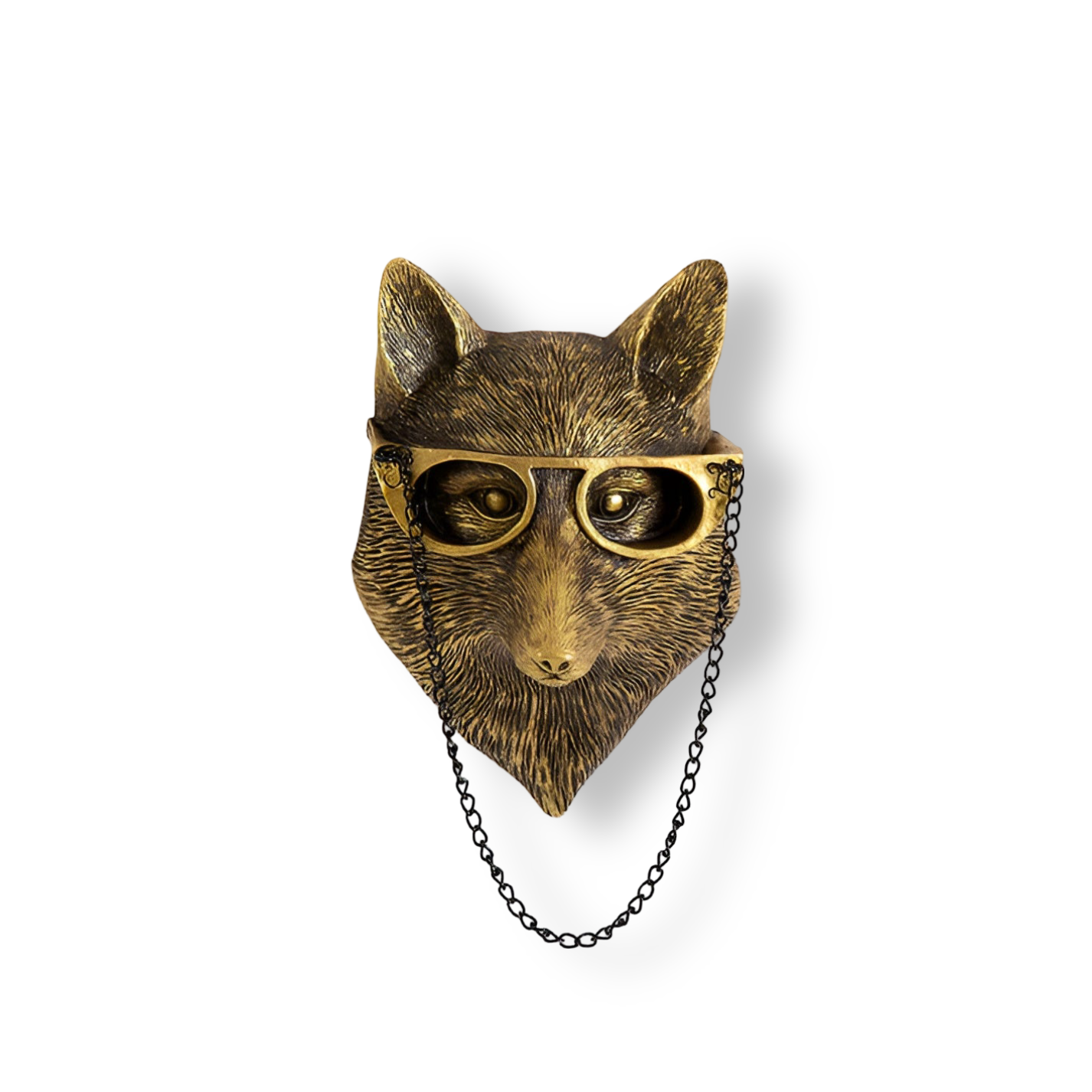 Wandhaak Dierenkop Goud Kapstokhaak Decoratie Wand Resin | Restfield