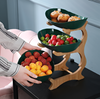 Fruitmand 3 Etages Houten Standaard Met Schalen Keuken Organizer | Restfield