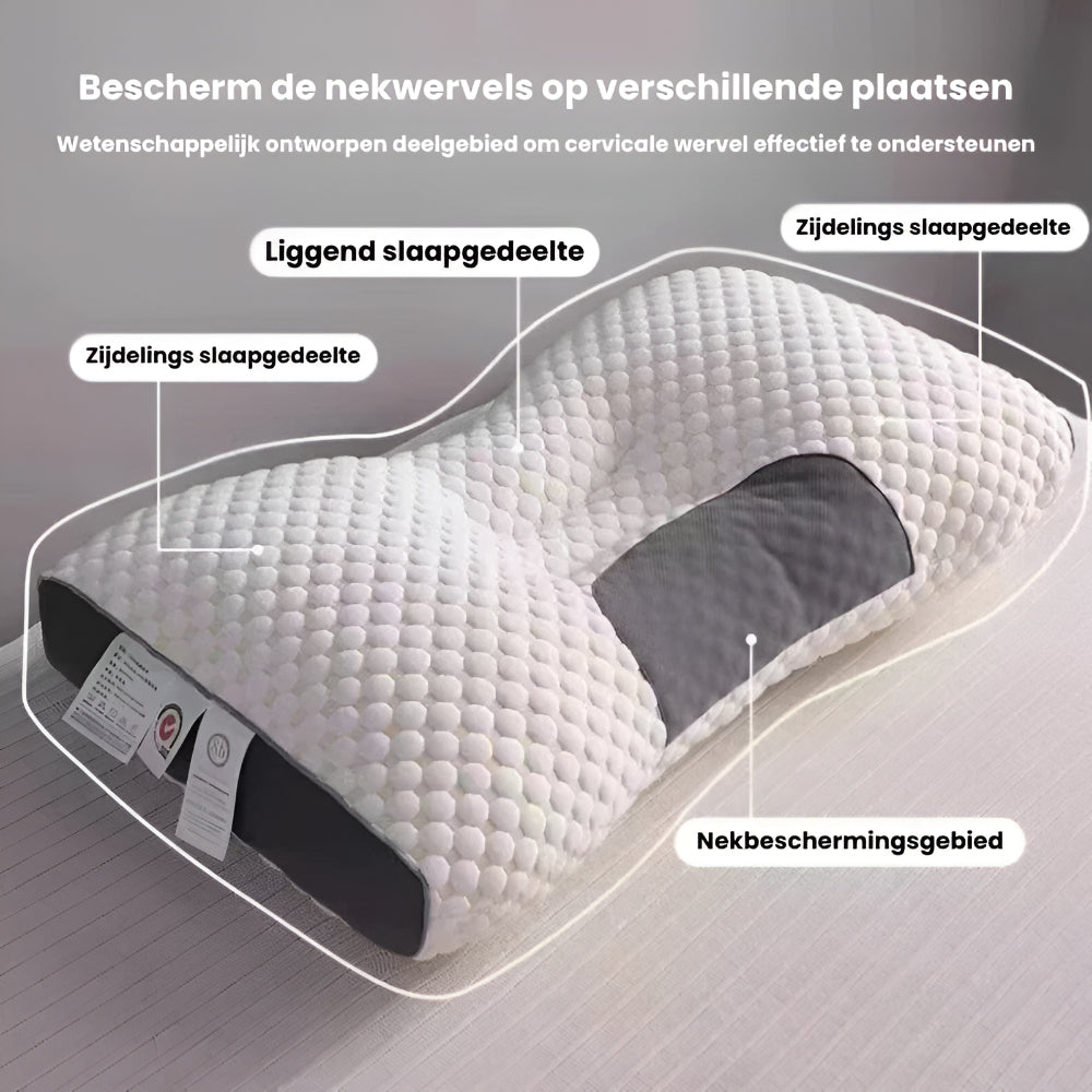 Hoofdkussen Slaapkussen Nek Ondersteuning Ergonomisch Vorm
