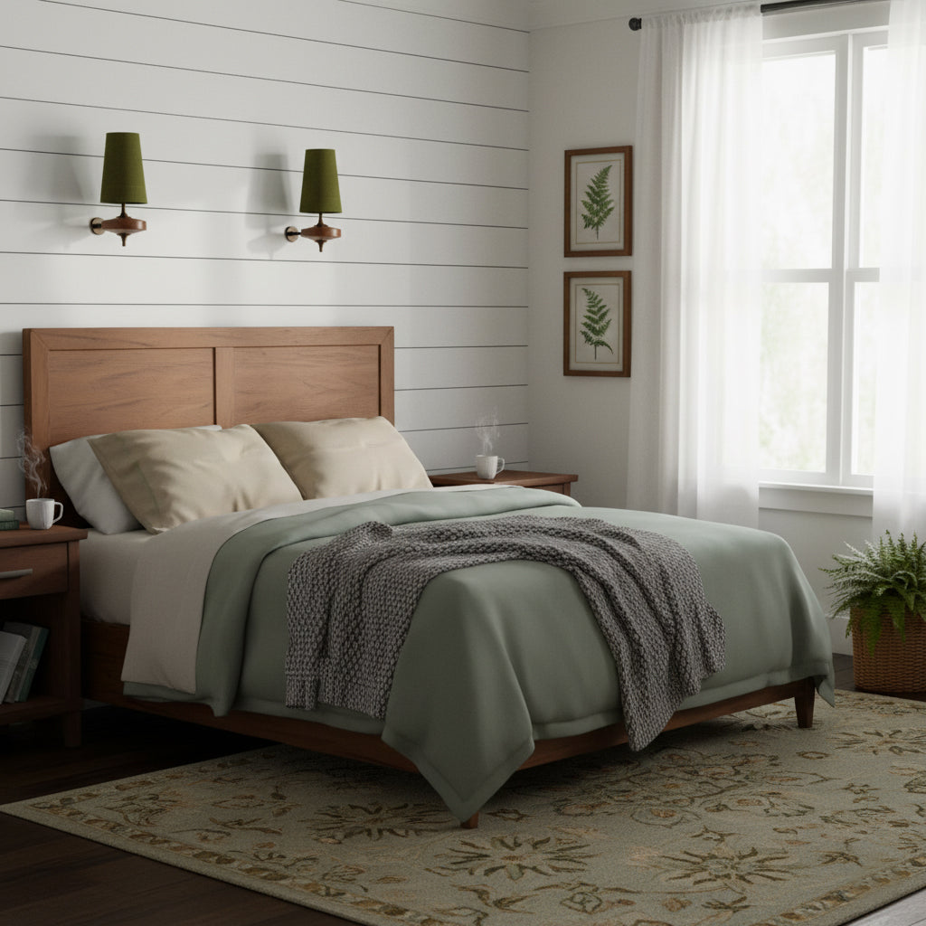 Design Wandlamp Met Houten Details En Stoffen Kap Geïnspireerd Op De Nikau Palm | Restfield