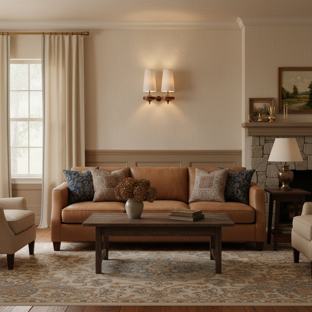 Design Wandlamp Met Houten Details En Stoffen Kap Geïnspireerd Op De Nikau Palm | Restfield