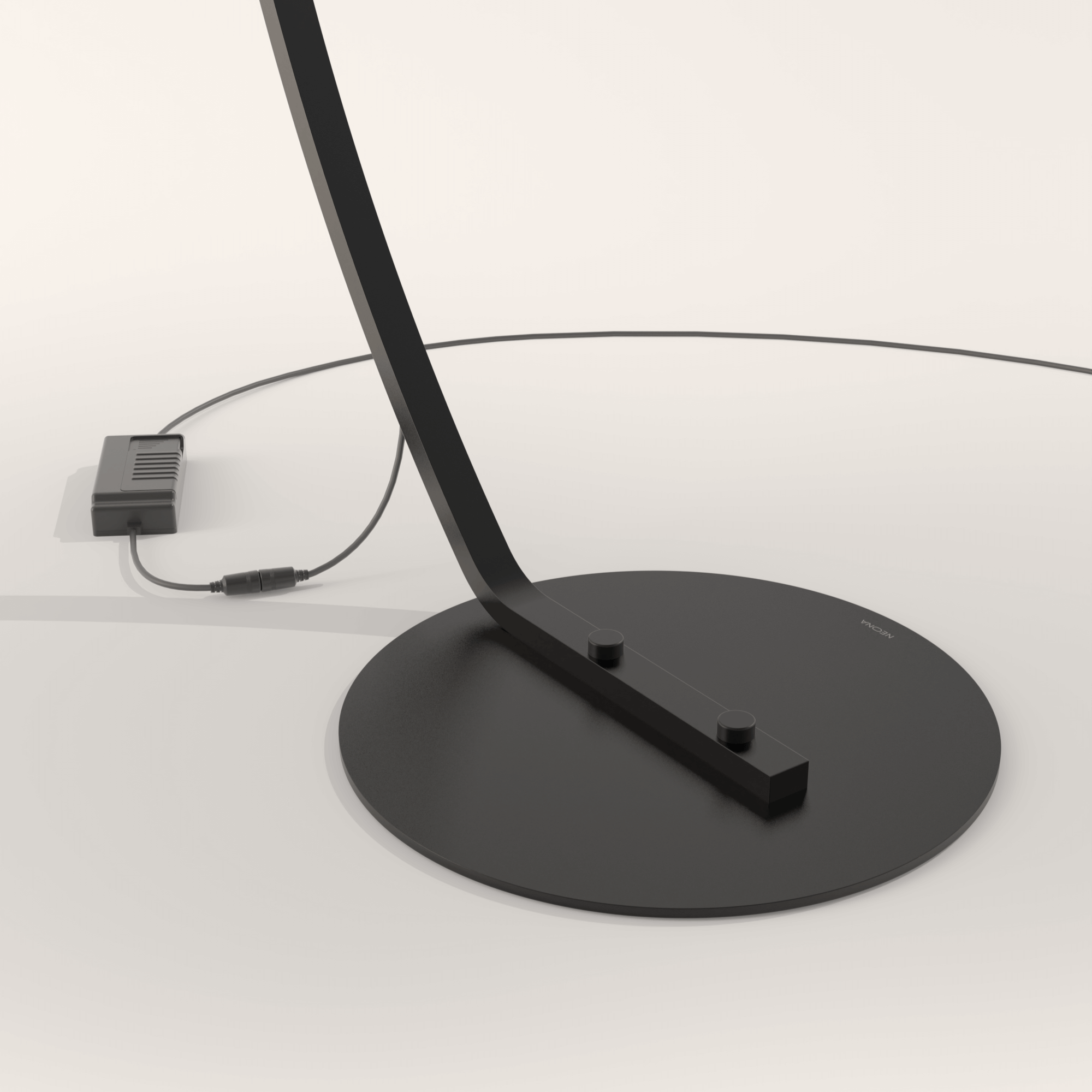 LED Vloerlamp Booglamp Zwart Wit Dimbaar 170cm Modern Design | Restfield