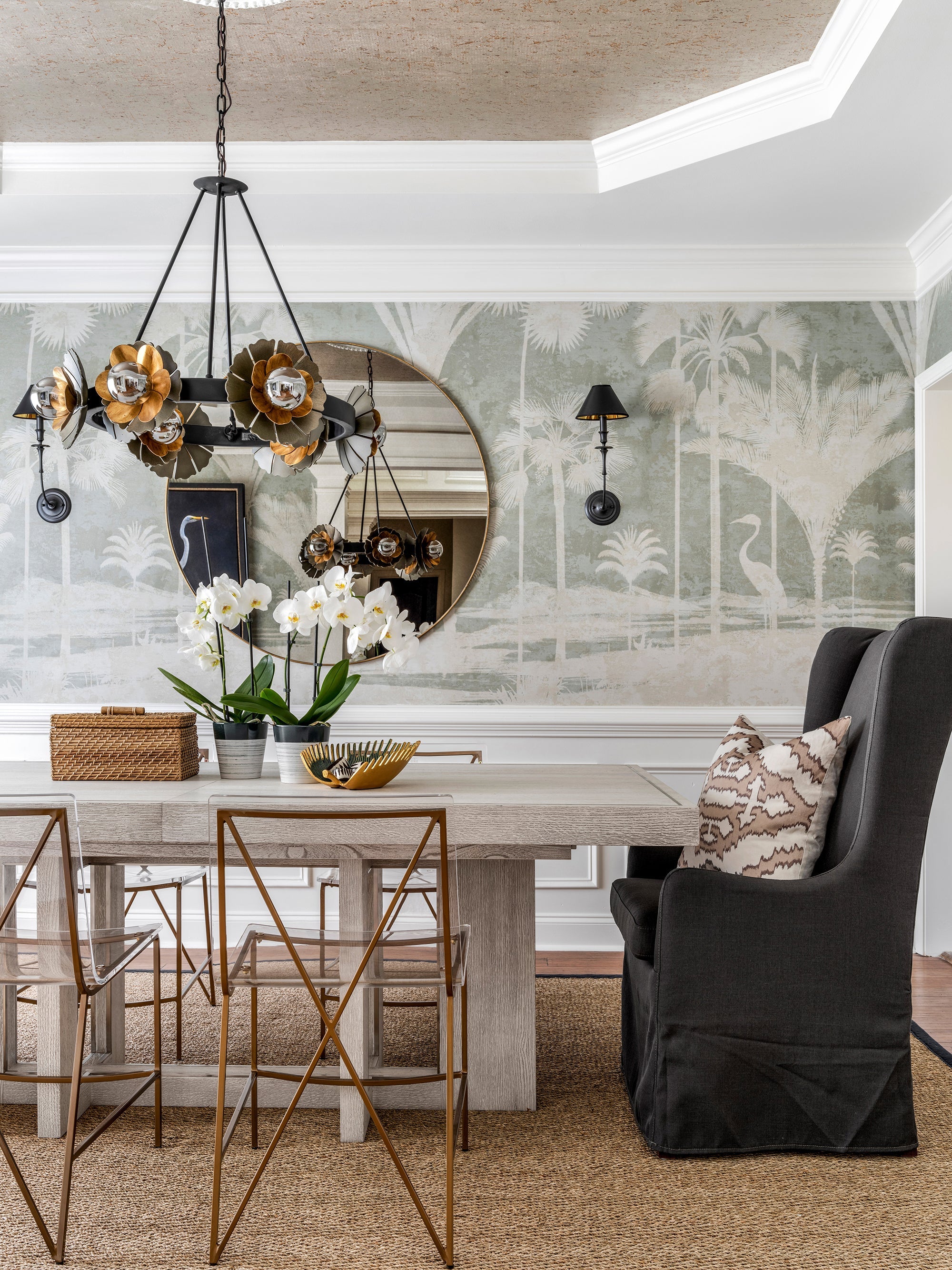 Moderne Wandlamp met Zwarte Stoffen Kap in Messing, Nikkel of Zwart – 1 of 2 Lichtpunten Design Verlichting | Restfield