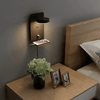 Moderne Wandlamp Met Oplaadplateau En USB Aansluiting Voor Slaapkamer Bedwand Verlichting Met Warme Sfeergloed | Restfield