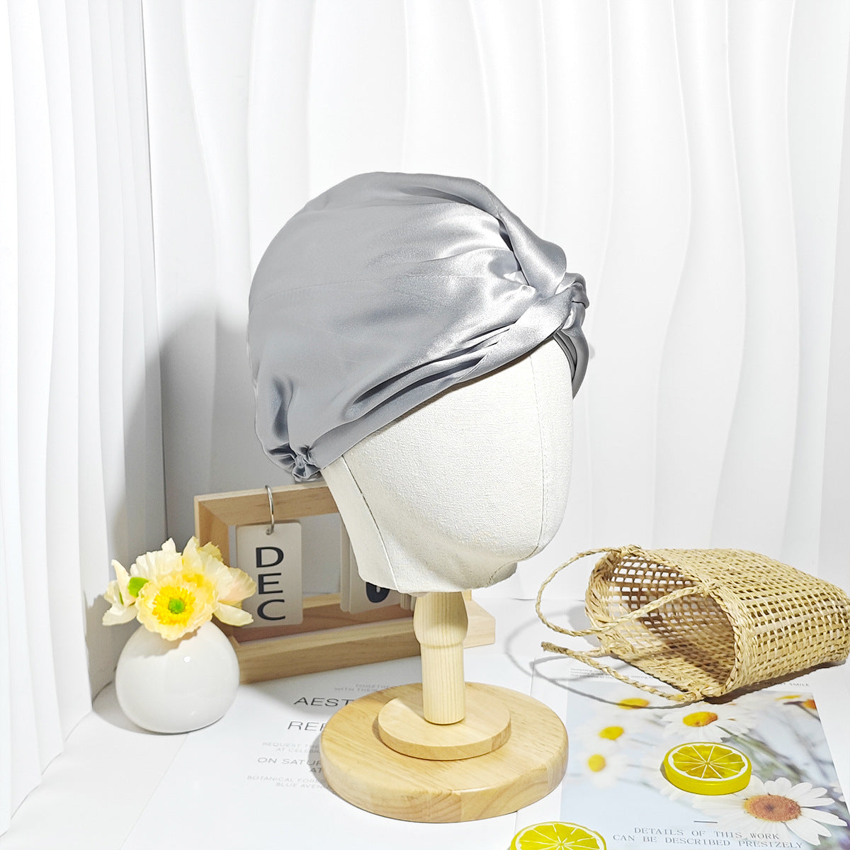 Restfield | Zijden Slaapmuts – 100% Moerbeizijde – 19 Momme