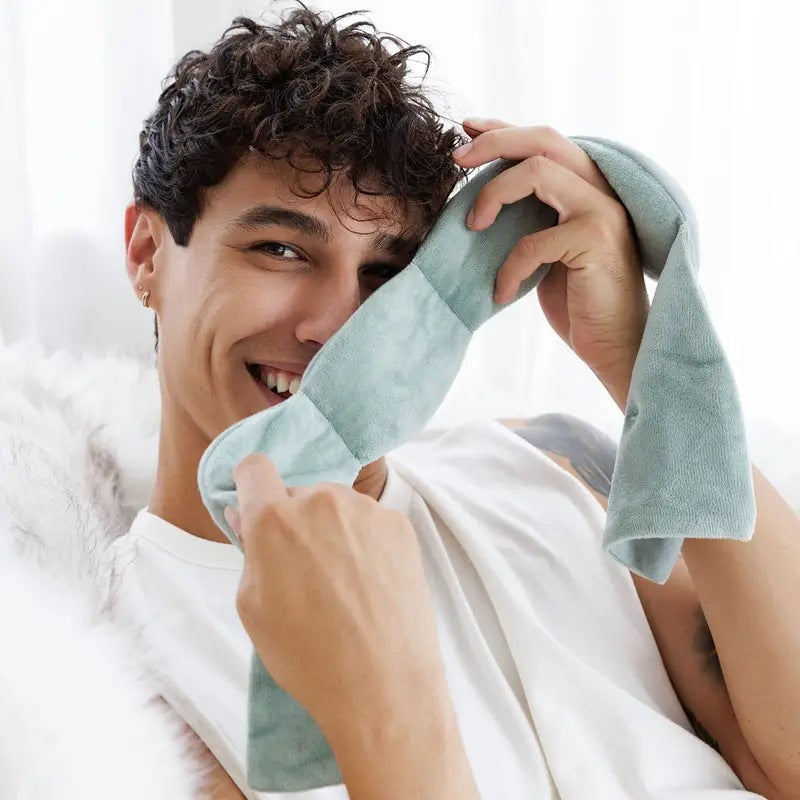 Restfield | Verkoelend Verzwaard Slaapmasker – Lichtblokkerend & Zacht