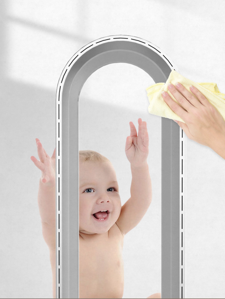 Bladeloze ventilator met luchtkoeler functie en stille luchtcirculatie voor slaapkamer en woonkamer | Restfield