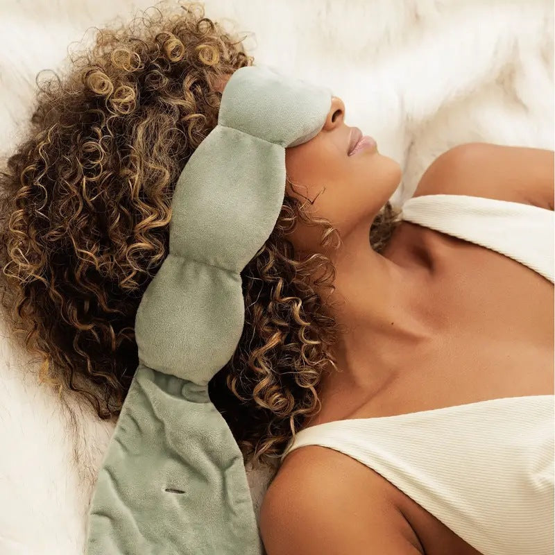 Restfield | Verkoelend Verzwaard Slaapmasker – Lichtblokkerend & Zacht