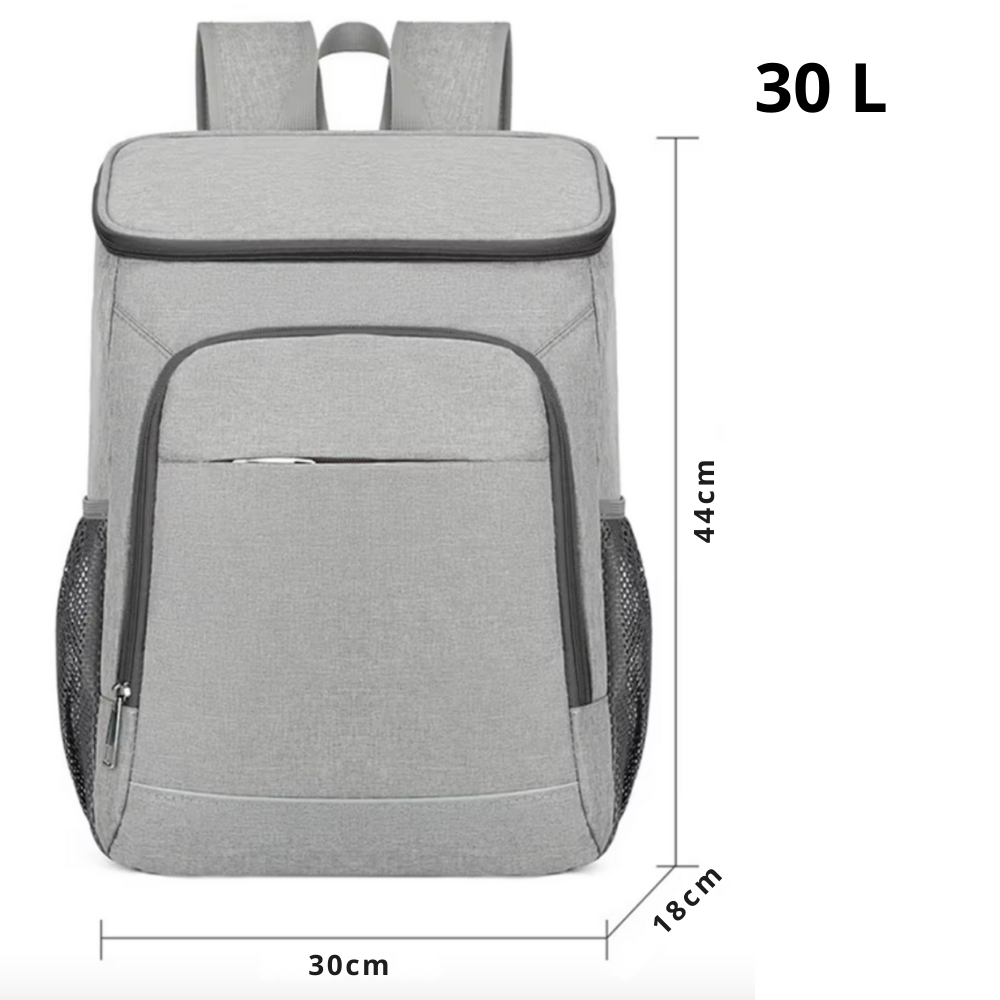 Kühlrucksack 18L 30L Isoliert 16 Stunden Kalt Oxford Nylon Picknick Camping Strand