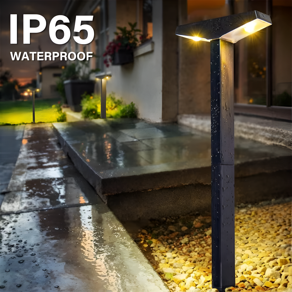 Zonne Lamp Buiten 4 Stuks Waterdicht IP65 Tuinpad Terras 60cm | Restfield
