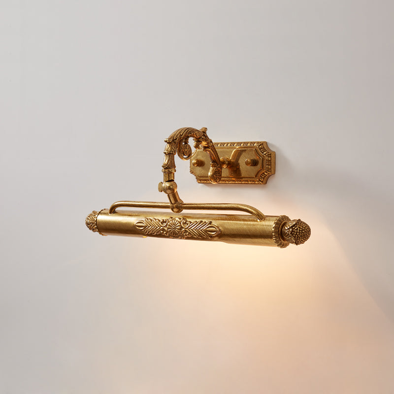 Messing Schilderij Wandlamp met Geïntegreerde Verlichting – Luxe Galerijverlichting in Antiek Messing | Restfield