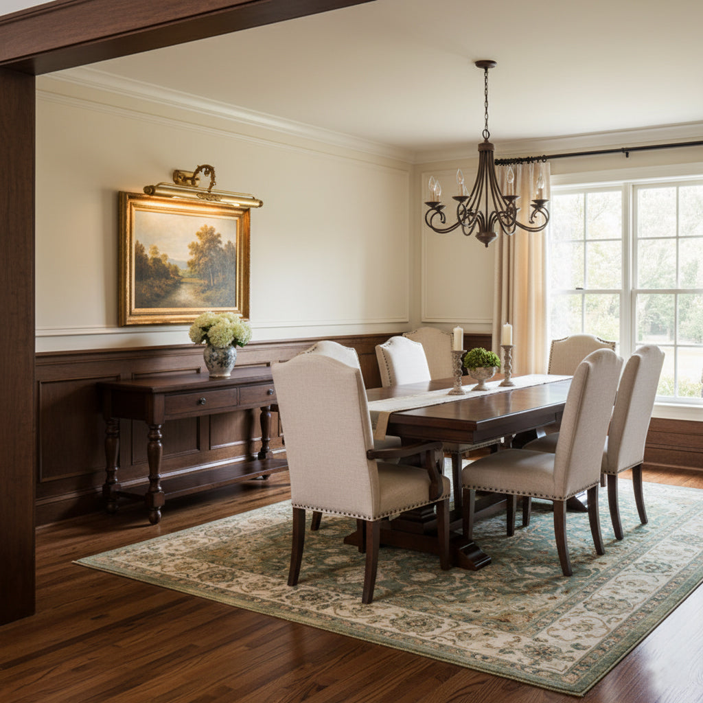 Messing Schilderij Wandlamp met Geïntegreerde Verlichting – Luxe Galerijverlichting in Antiek Messing | Restfield