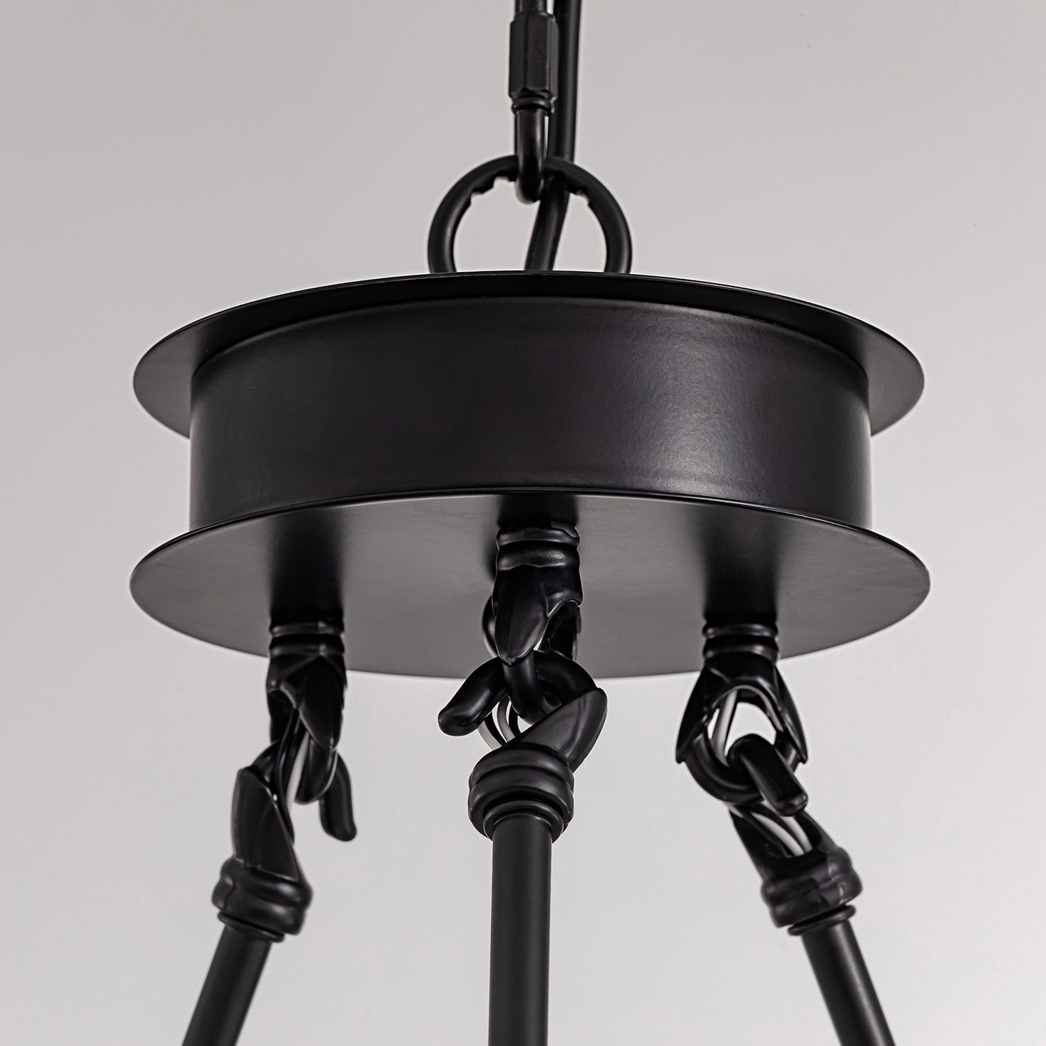 Kristallen Kroonluchter Rustiek Landelijk K9 Kristal Zwart Metaal E12 Eetkamer Woonkamer | Restfield