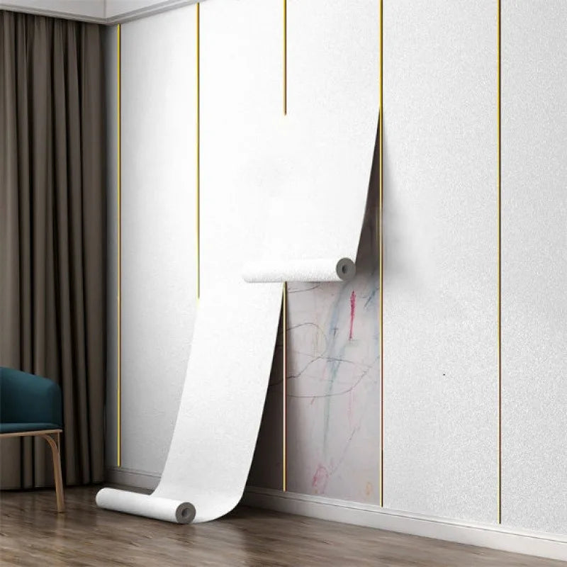 Zelfklevend Behang Linnen 3D 50cm Diatoom Wandpaneel Woonkamer Slaapkamer Muurdecoratie Zelfklevend Schuim Wandbekleding Rol | Restfield
