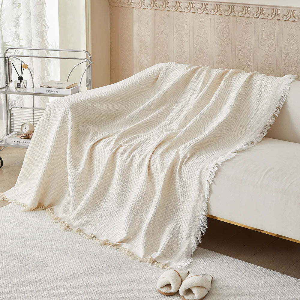 Bankbeschermer / Bankhoes van Katoen – Wasbaar, Ademend & Antislip voor Sofa | Restfield