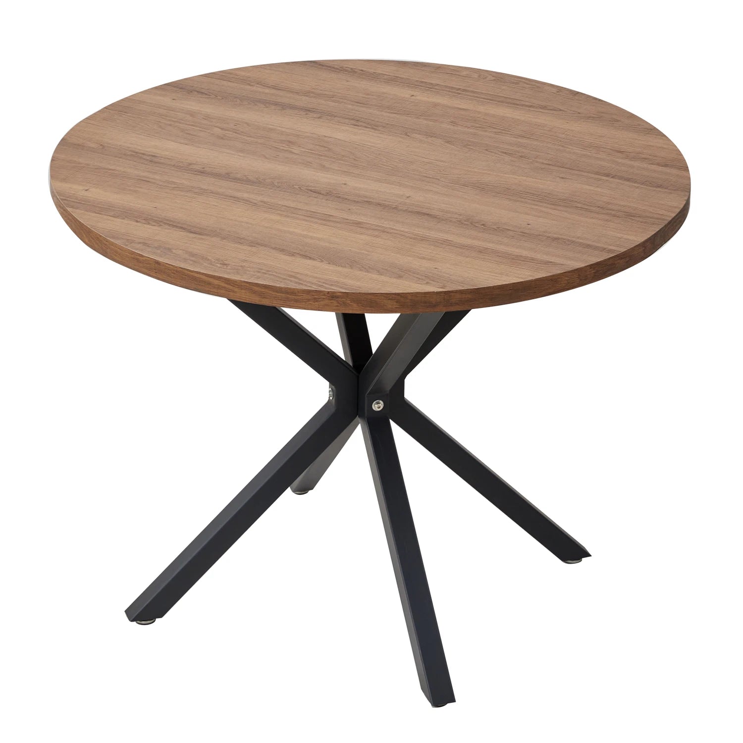 Ronde Eettafel 100cm Hout Modern Scandinavisch 4 Personen | Restfield